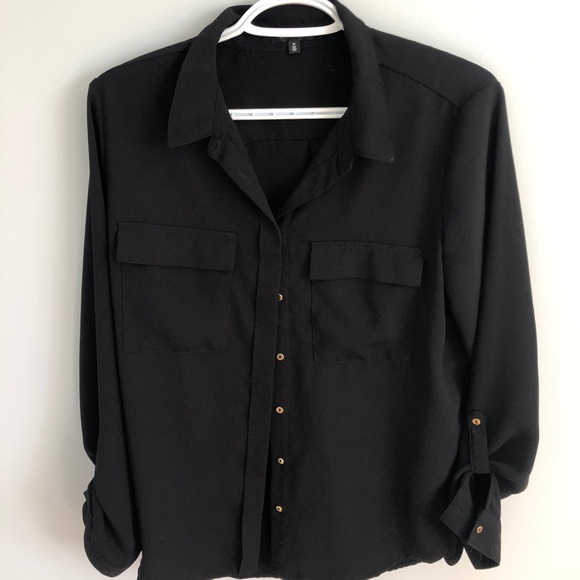 Chiffon Dynamite Blouse/Work Top - Picture 1 of 4